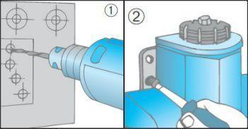 Posizionare il chiudiporta